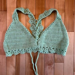 Crochet Bra top size medium